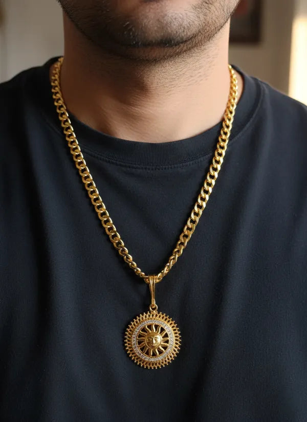 Men Gold Plated Chains D-103