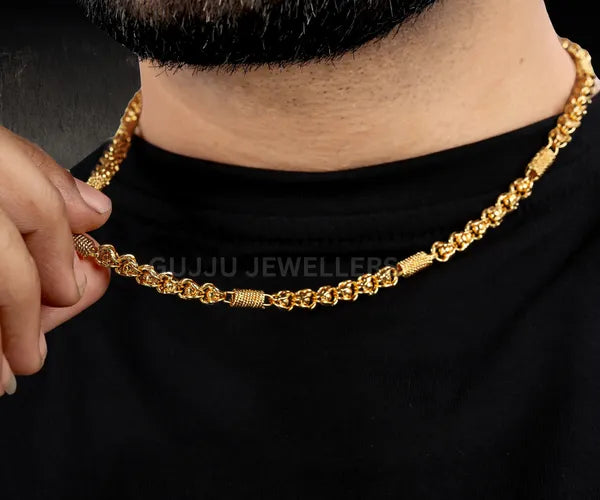 Men Gold Plated Chains D-1010