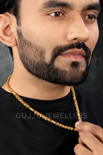 Men Gold Plated Chains D-1010
